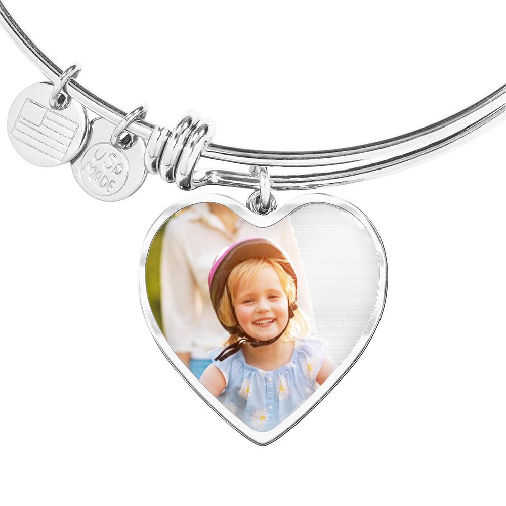 Heart Pendant Bracelet
