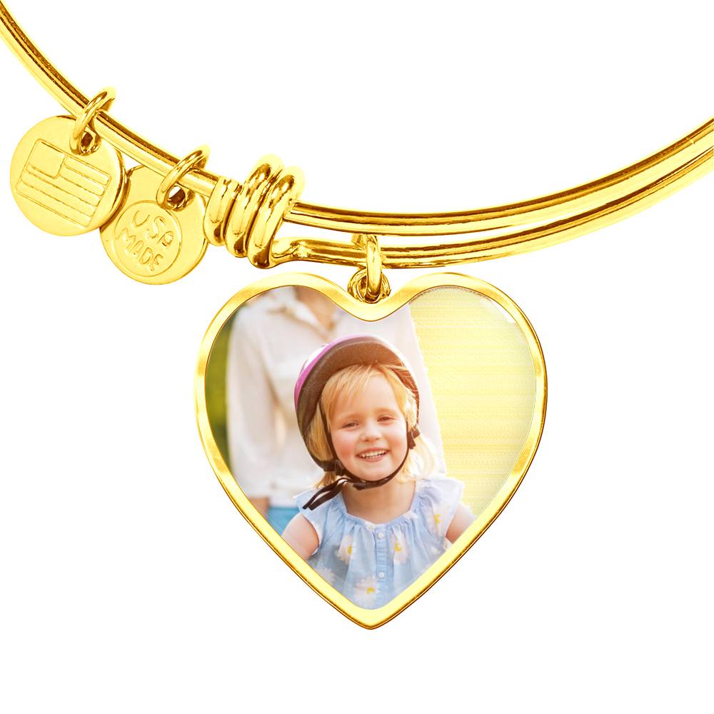 Heart Pendant Bracelet