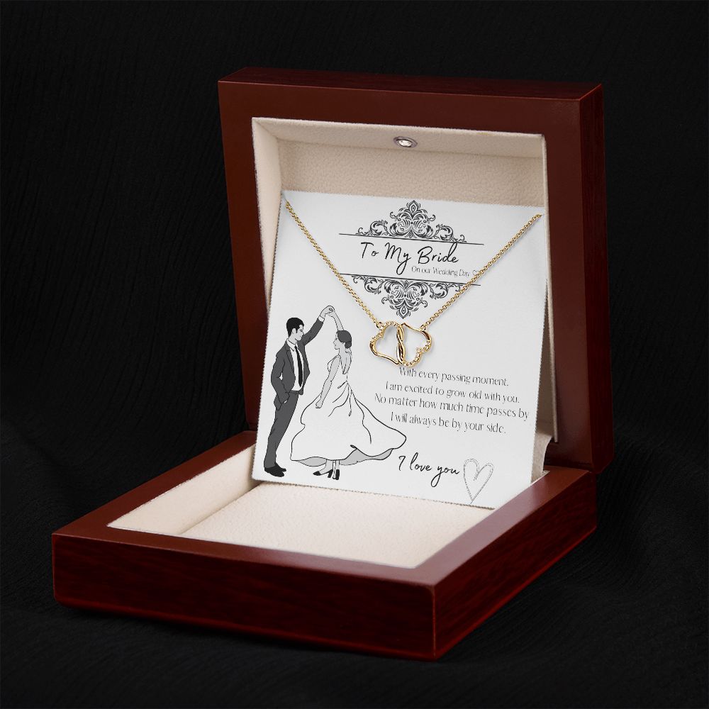 Bride Everlasting Love Necklace Gold 1