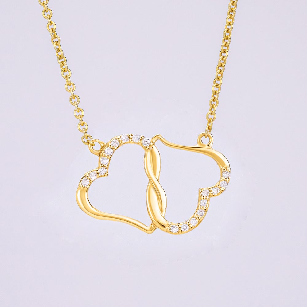Bride Everlasting Love Necklace Gold 5