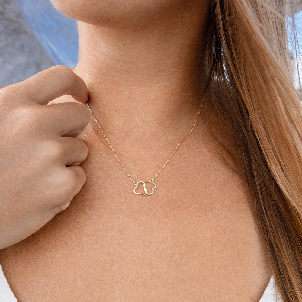 Bride Everlasting Love Necklace Gold 11