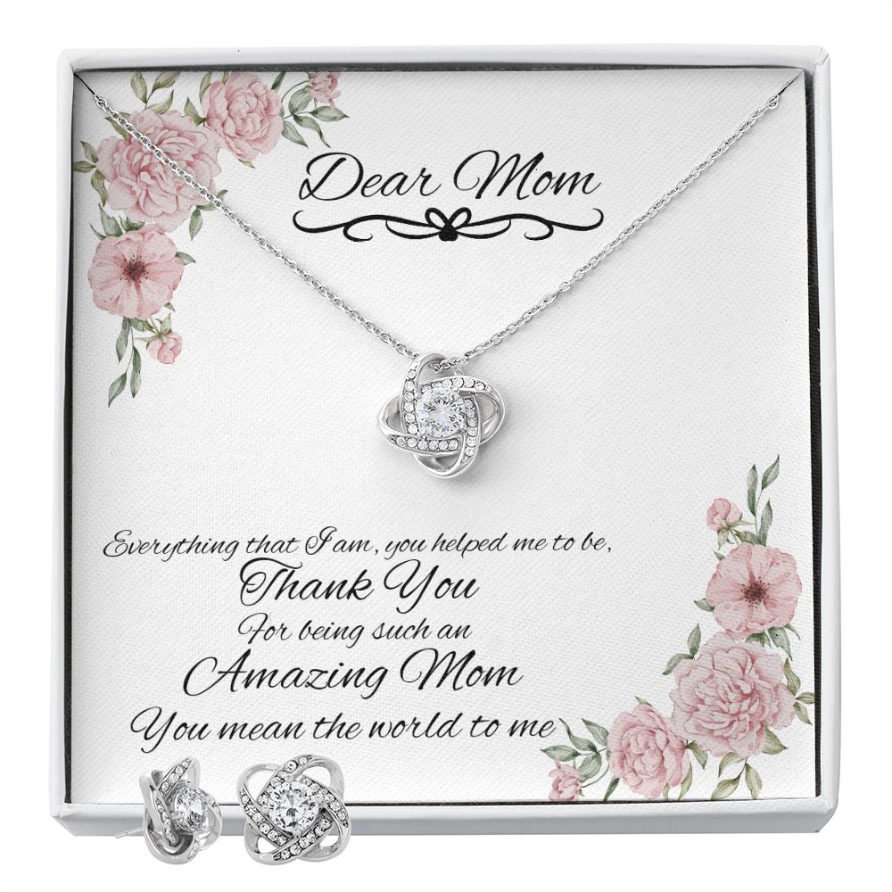 Dear Mom - Lovers Knot Set