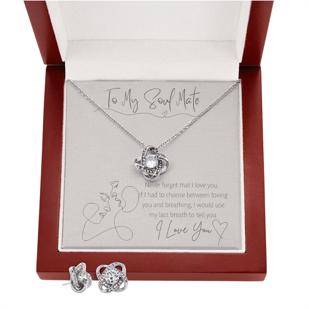 To My Soul Mate - Lovers Knot Set