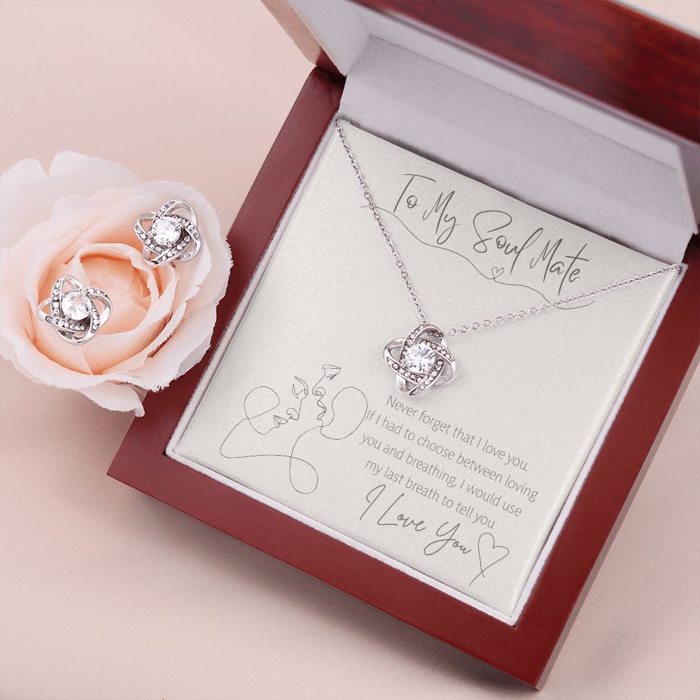 To My Soul Mate - Lovers Knot Set