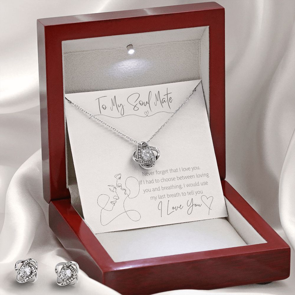 To My Soul Mate - Lovers Knot Set