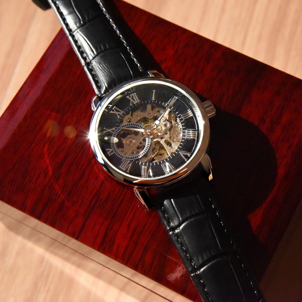 Dear Dad - Men's Openwork Watch