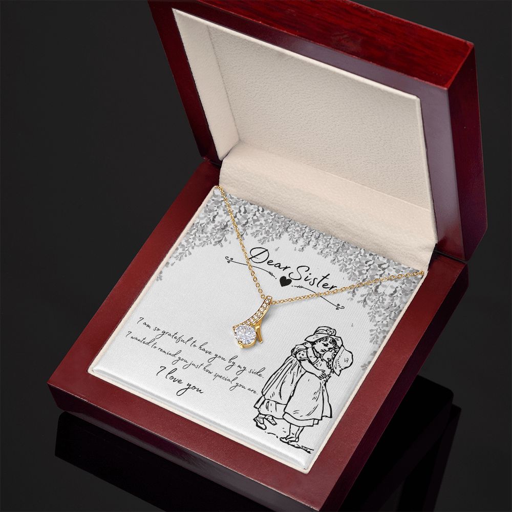 To My Sister - Alluring Beauty Necklace