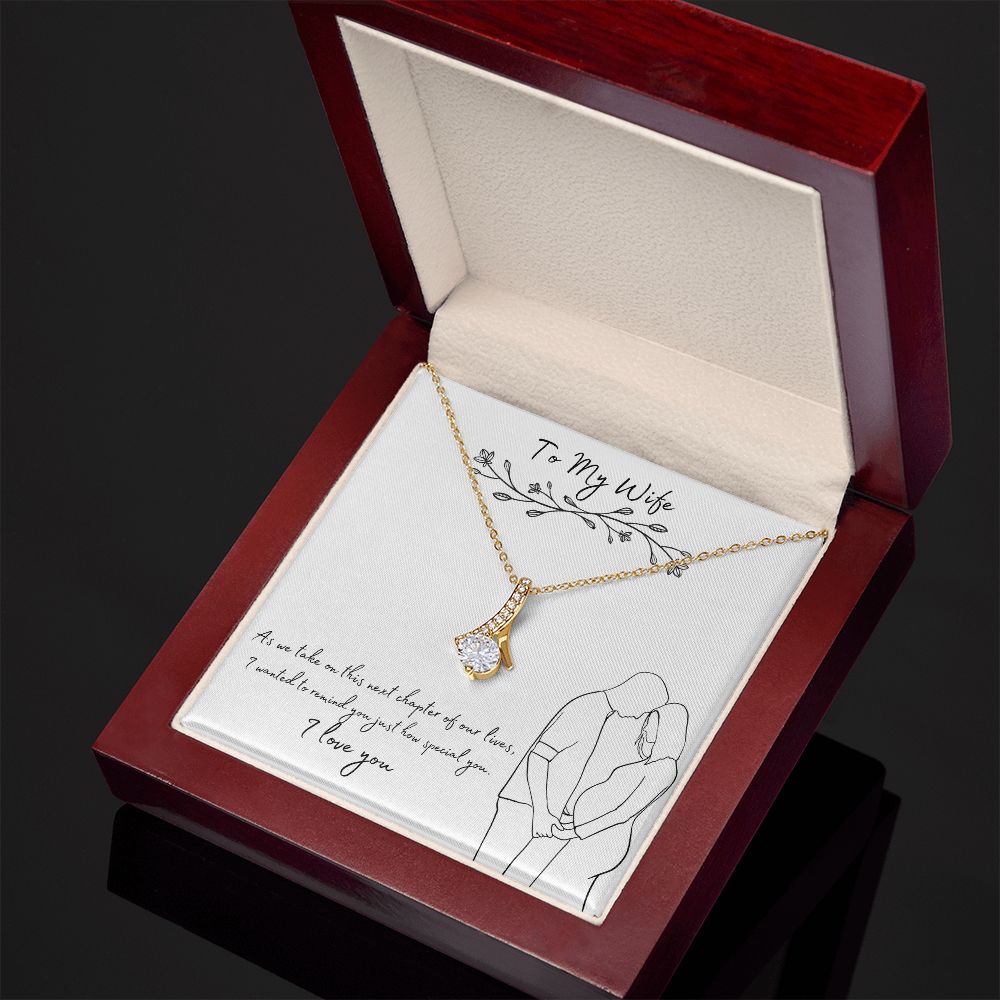 To My Wife - Alluring Beauty Necklace