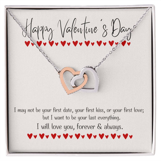 Happy Valentine's Day - Interlocking Hearts