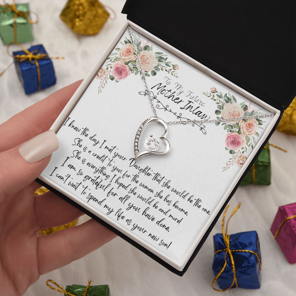 To My Future Mother In Law - Forever Love Necklace