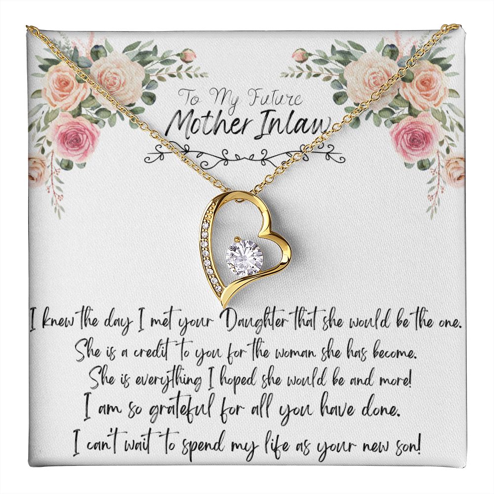 To My Future Mother In Law - Forever Love Necklace