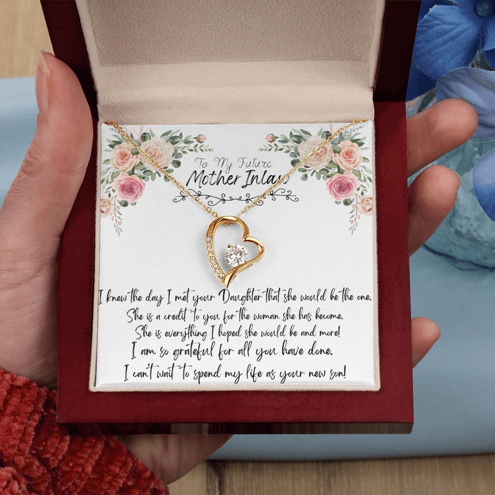 To My Future Mother In Law - Forever Love Necklace