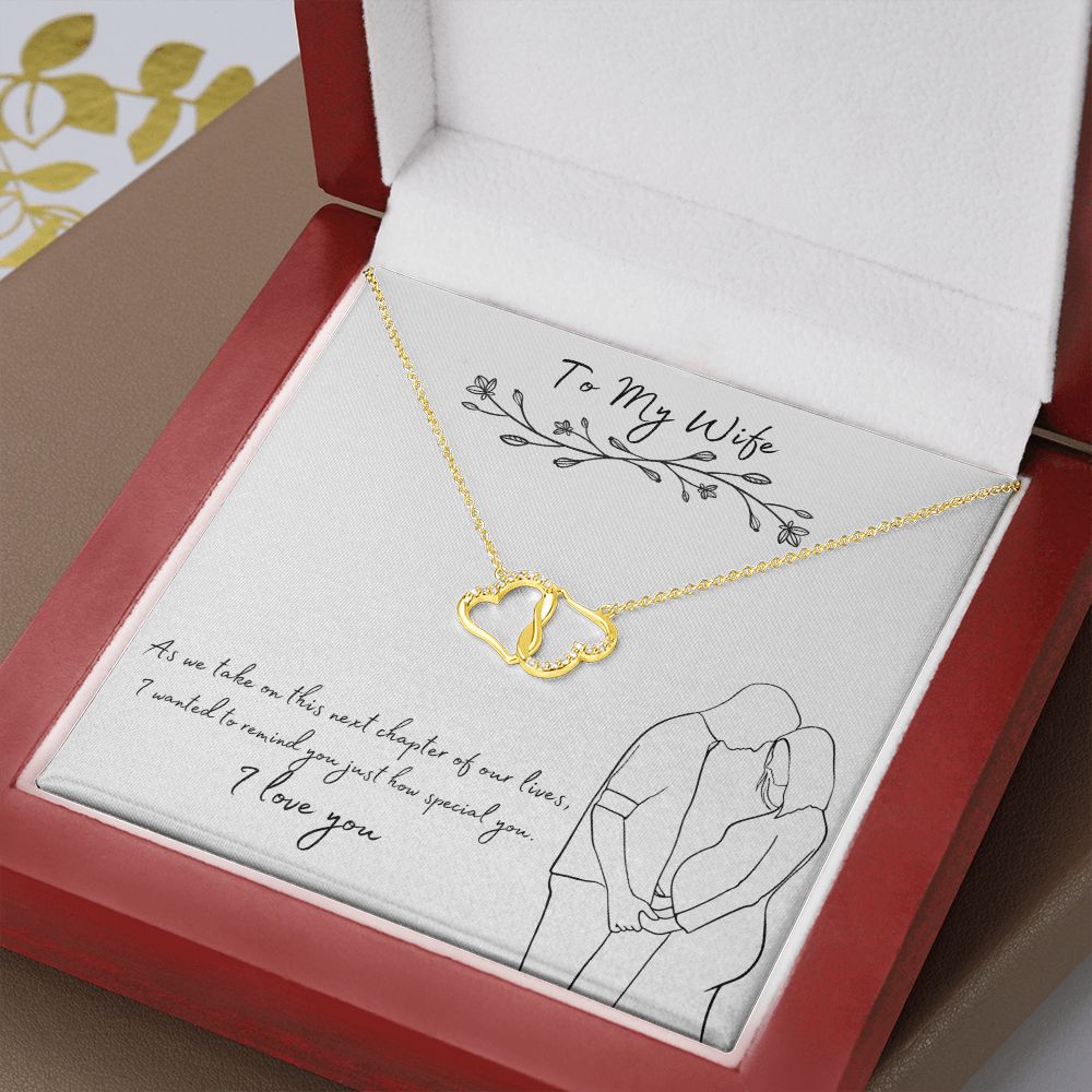 Wife Everlasting Love Necklace Gold