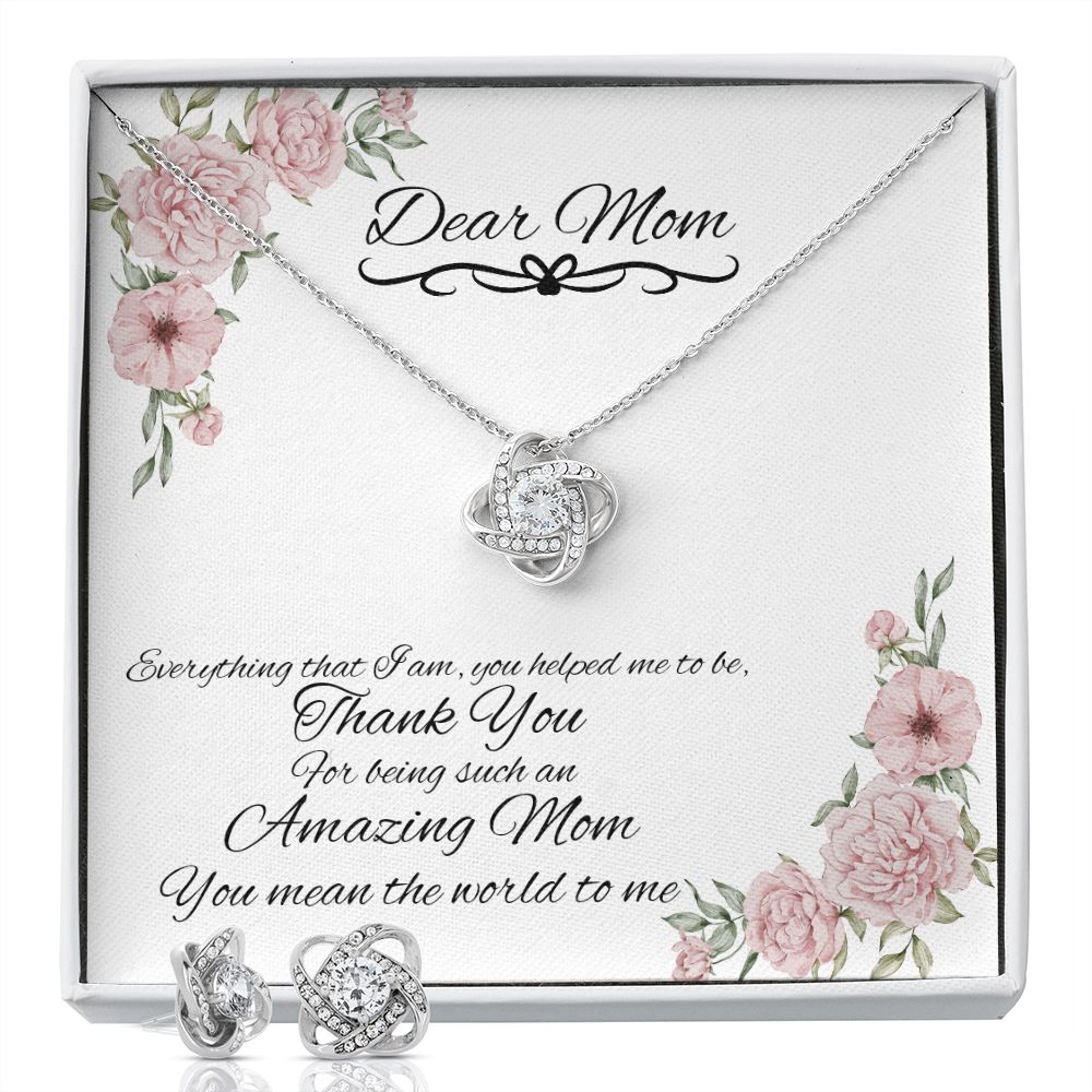 Dear Mom - Lovers Knot Set