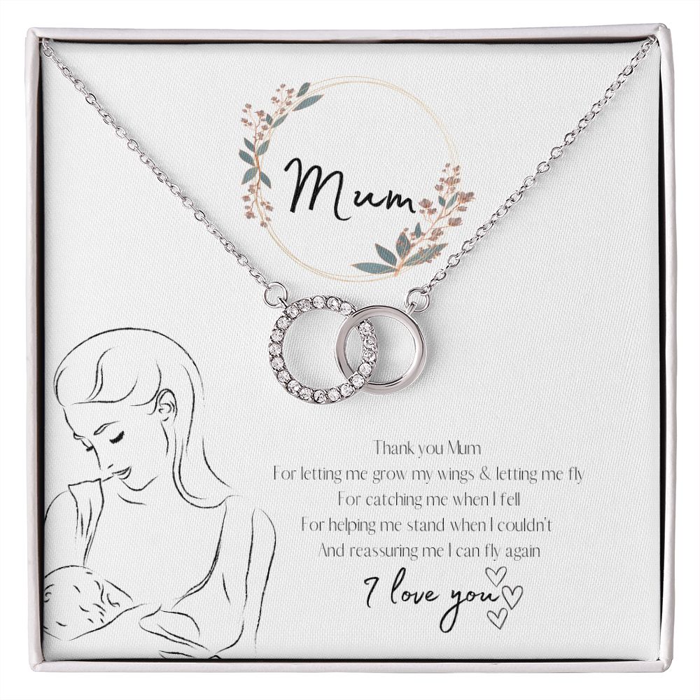 To Mum - The Perfect Pair Necklace