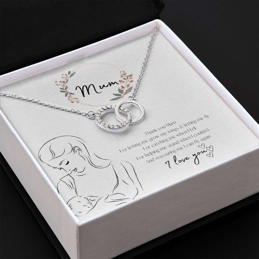 To Mum - The Perfect Pair Necklace