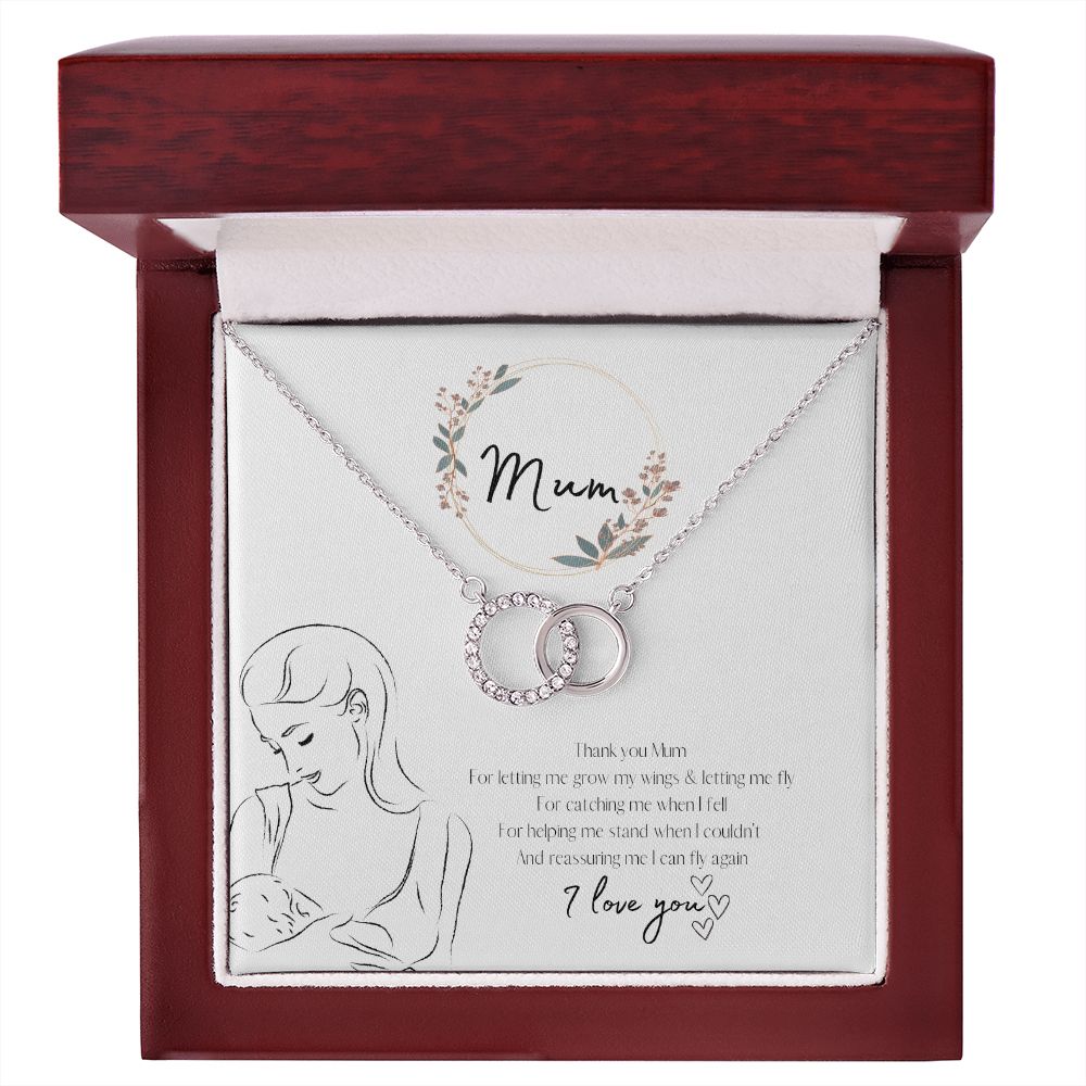 To Mum - The Perfect Pair Necklace
