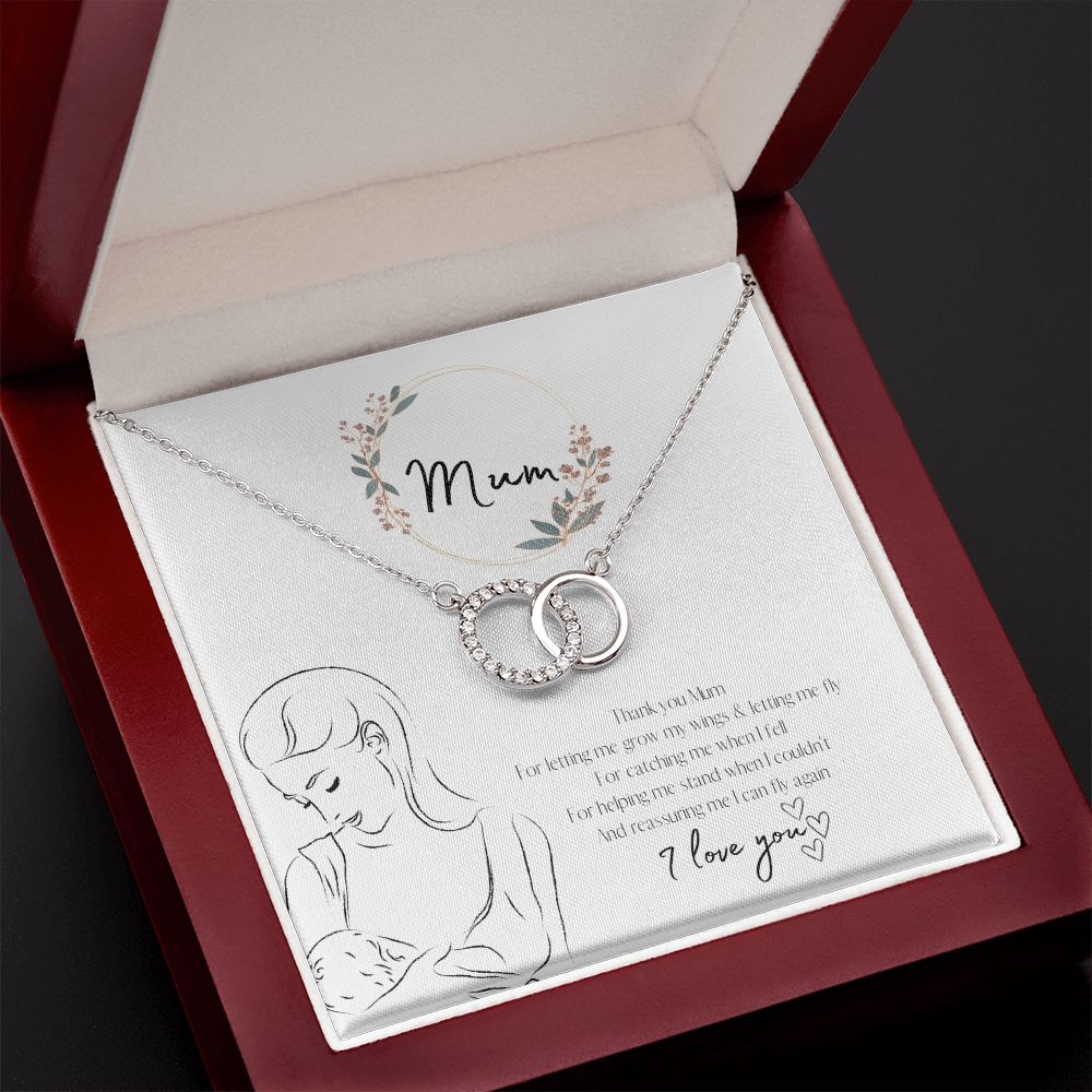 To Mum - The Perfect Pair Necklace