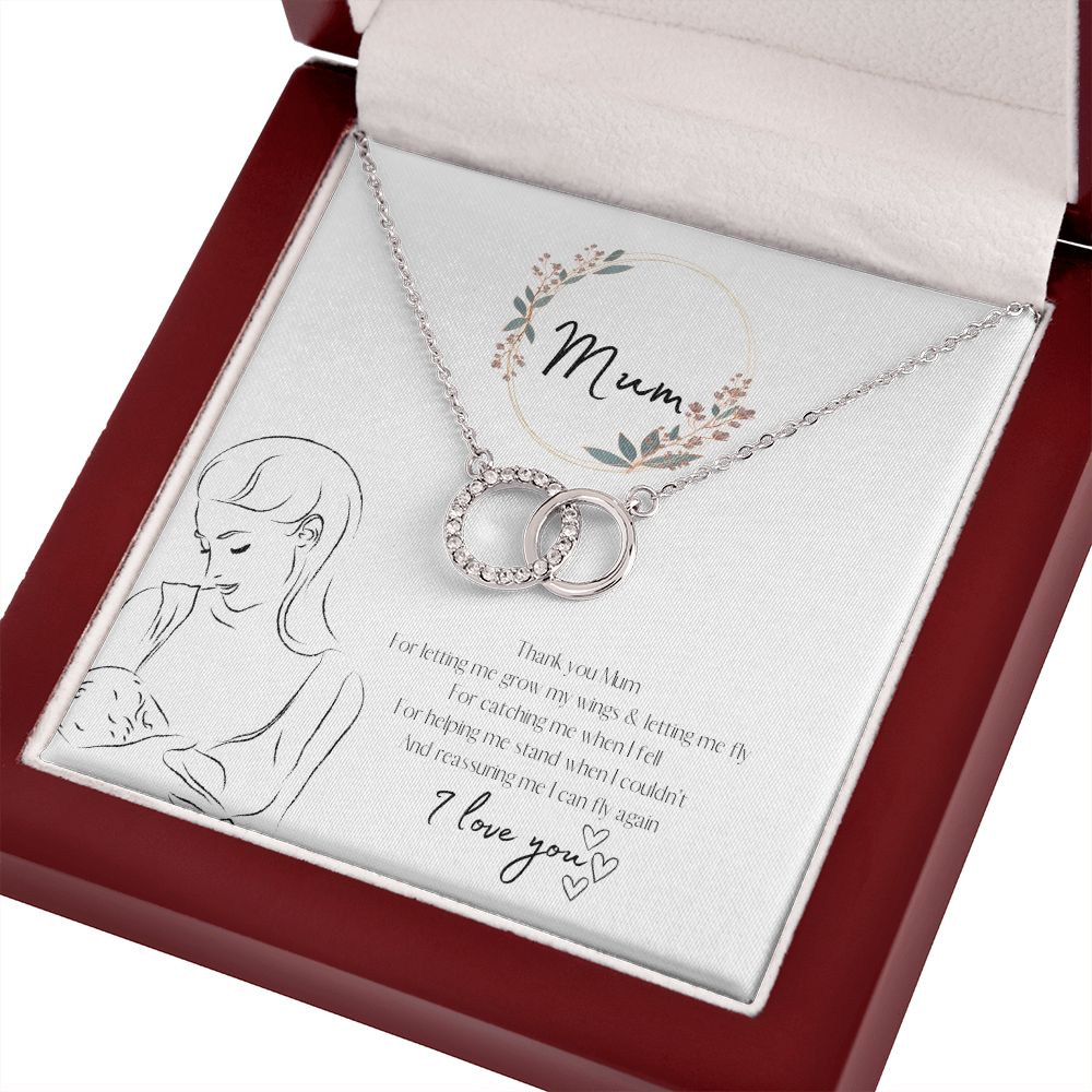 To Mum - The Perfect Pair Necklace