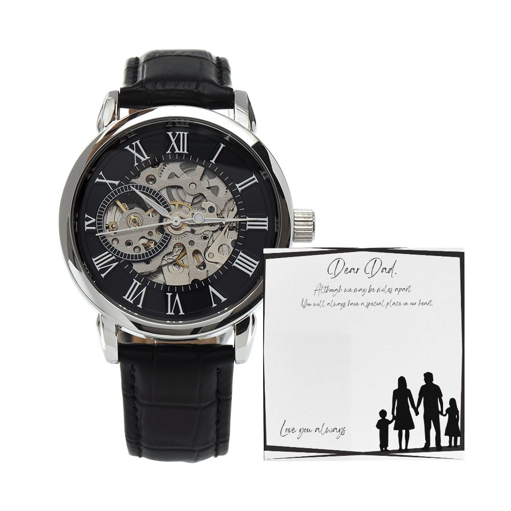 Dear Dad - Men's Openwork Watch