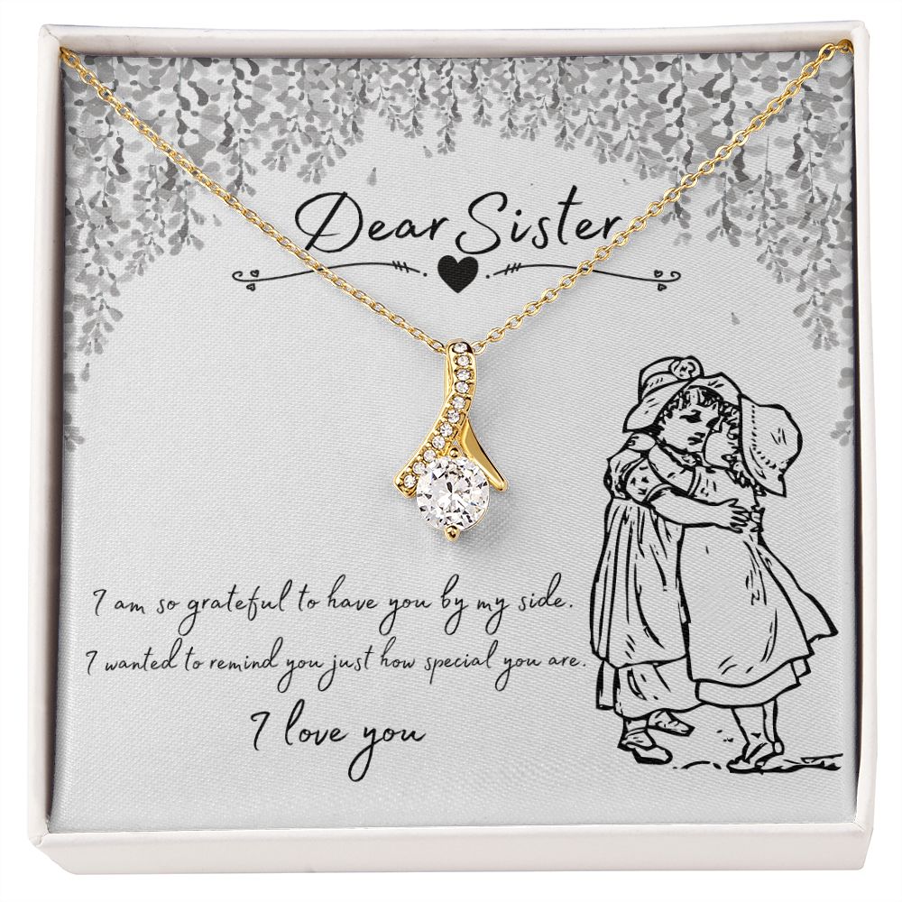 To My Sister - Alluring Beauty Necklace