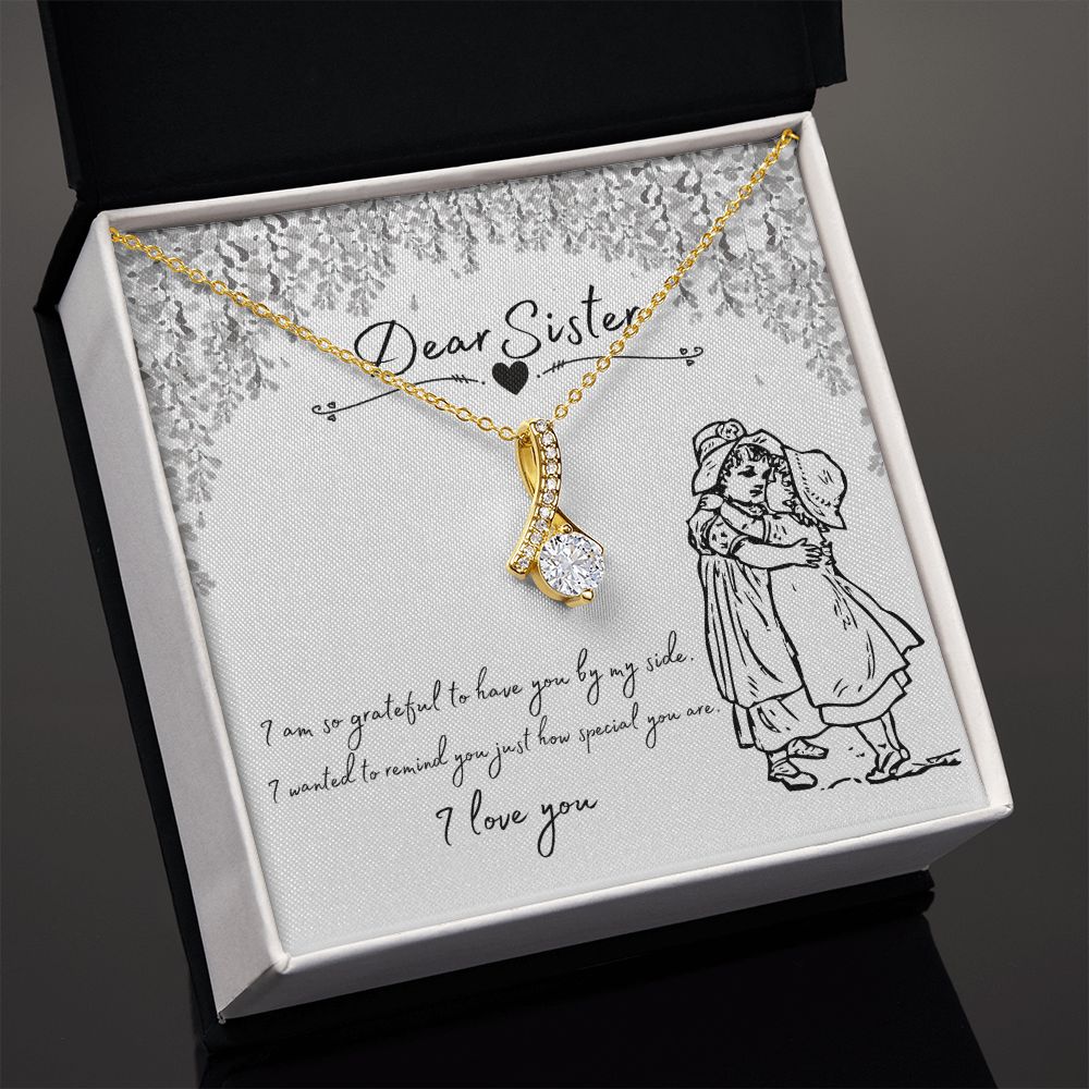 To My Sister - Alluring Beauty Necklace