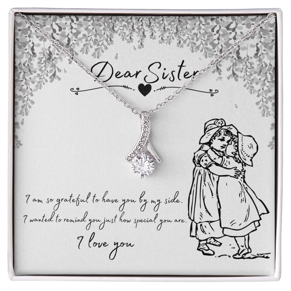 To My Sister - Alluring Beauty Necklace
