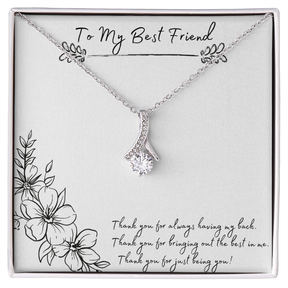 To My Best Friend - Alluring Beauty Necklace
