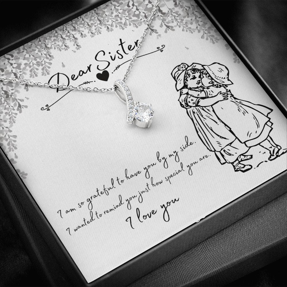 To My Sister - Alluring Beauty Necklace