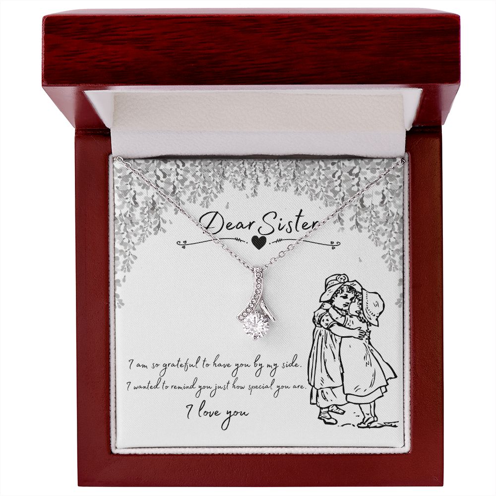 To My Sister - Alluring Beauty Necklace