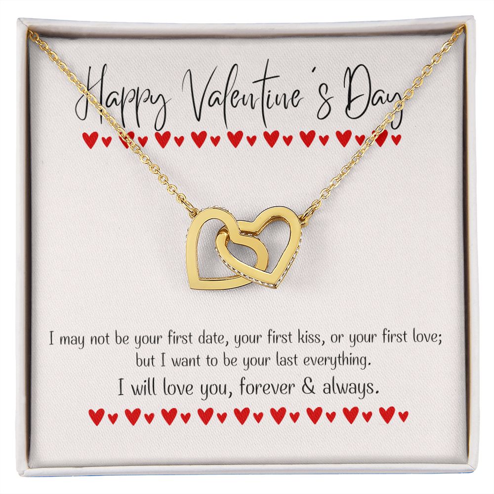 Happy Valentine's Day - Interlocking Hearts