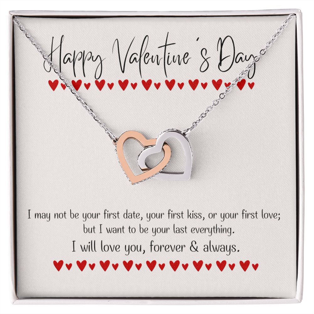 Happy Valentine's Day - Interlocking Hearts