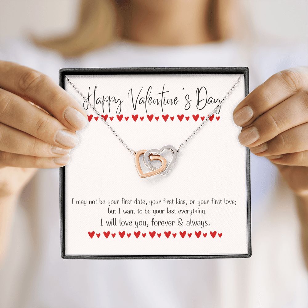 Happy Valentine's Day - Interlocking Hearts