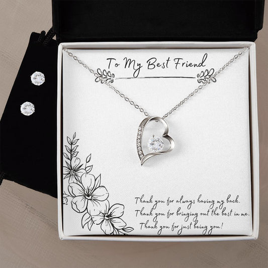 Best Friend - Forever Love Necklace