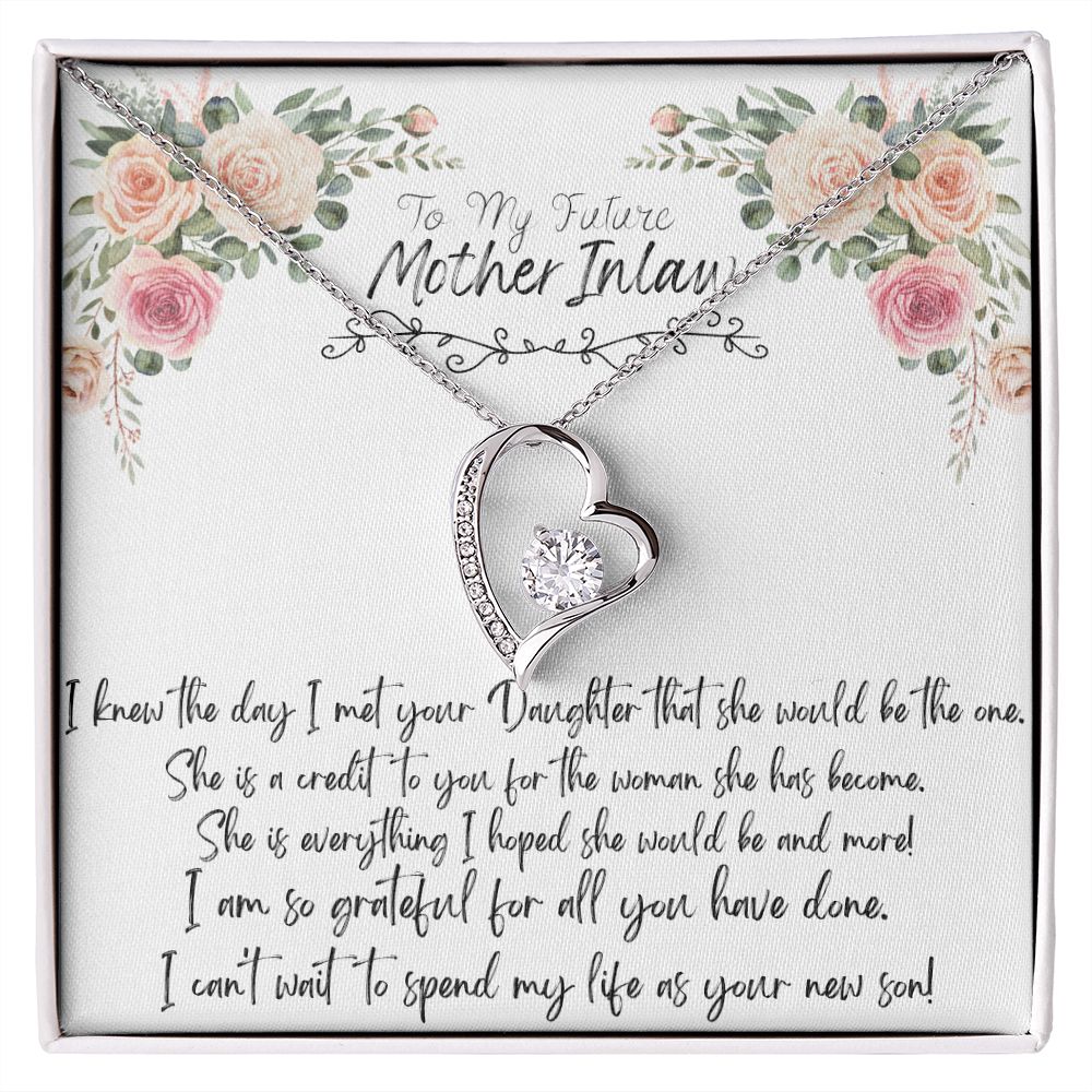 To My Future Mother In Law - Forever Love Necklace