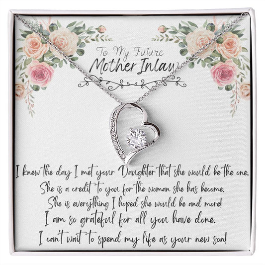 To My Future Mother In Law - Forever Love Necklace