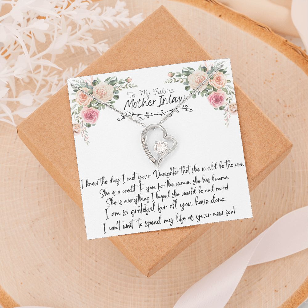 To My Future Mother In Law - Forever Love Necklace