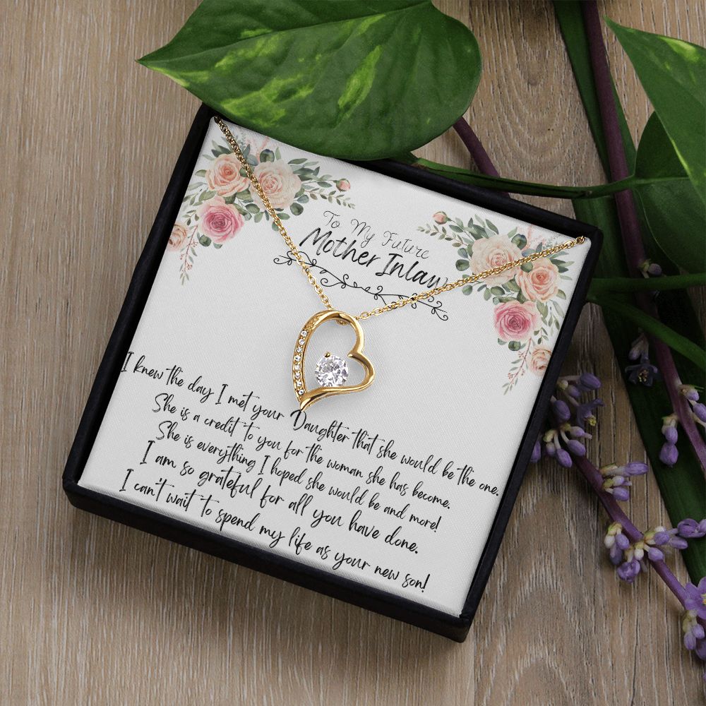 To My Future Mother In Law - Forever Love Necklace