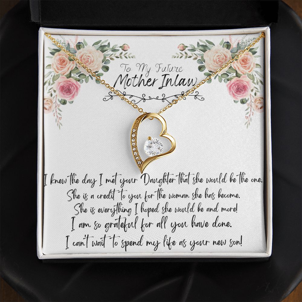 To My Future Mother In Law - Forever Love Necklace