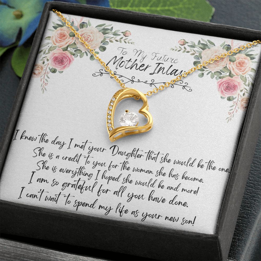 To My Future Mother In Law - Forever Love Necklace